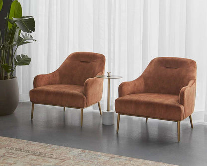Sunpan - Cameron Lounge Chair - Nono Rust - 106400 veiw 5