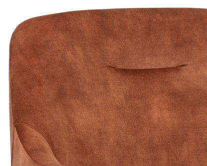 Sunpan - Cameron Lounge Chair - Nono Rust - 106400 view 7