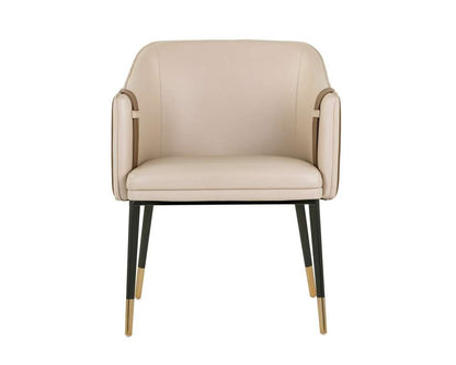 Sunpan - Ikon Carter Dining Armchair - Napa Beige / Napa Tan - 103789 veiw 2