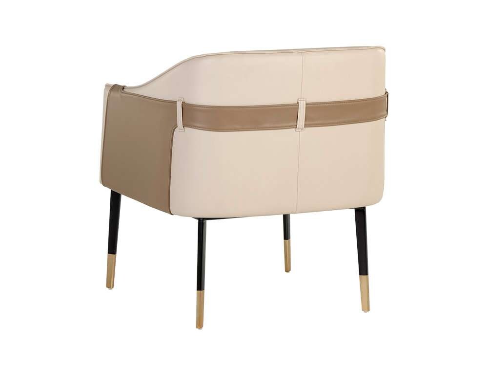 Sunpan - Ikon Carter Lounge Chair - Napa Beige / Napa Tan - 106724 veiw 4