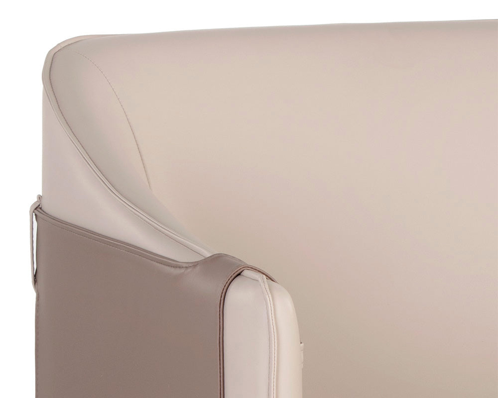 Sunpan - Ikon Carter Lounge Chair - Napa Beige / Napa Tan - 106724 view 6