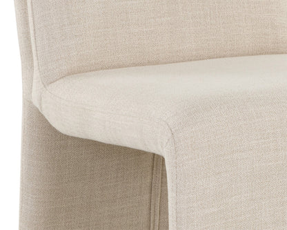 Sunpan - 5West Cascata Dining Chair - Effie Linen - 109692 view 6