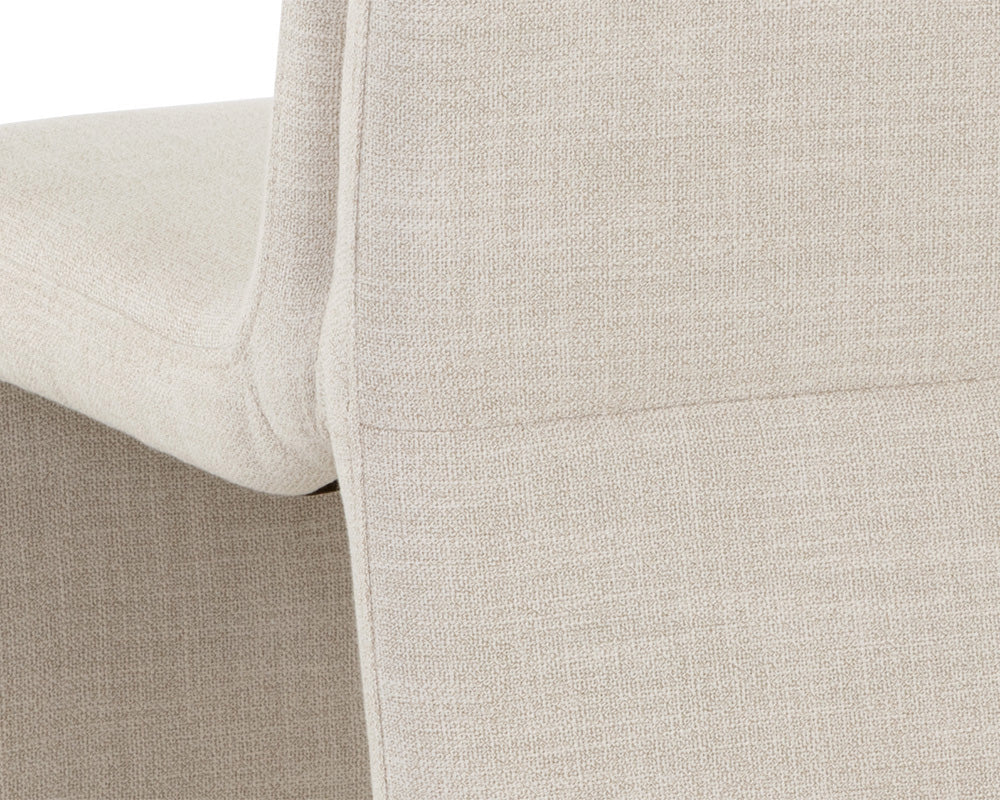 Sunpan - 5West Cascata Dining Chair - Effie Linen - 109692 view 8