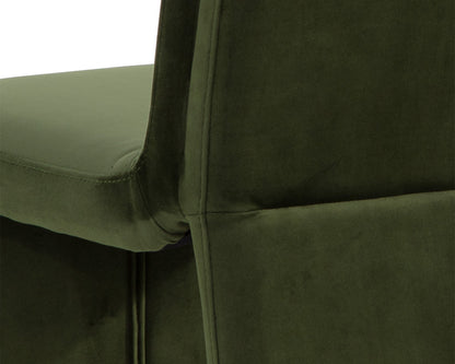 Sunpan - 5West Cascata Dining Chair - Moss Green - 110463 view 6