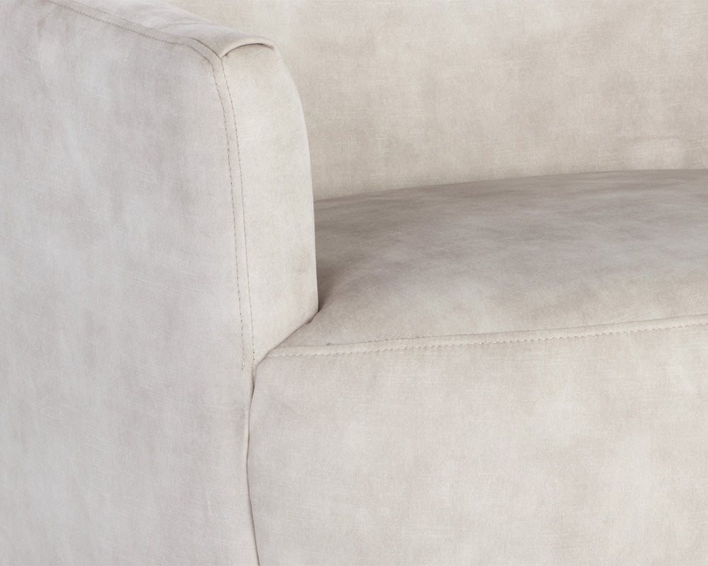 Sunpan - Casey Swivel Lounge Chair - Nono Cream - 107964 view 6