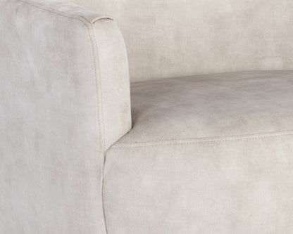 Sunpan - Casey Swivel Lounge Chair - Nono Cream - 107964 view 6