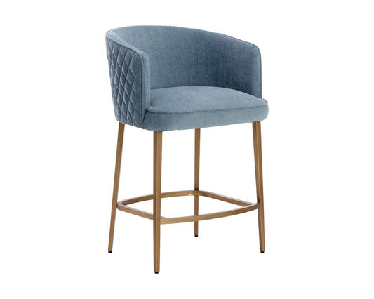 Sunpan - MIXT Cornella Counter Stool - Danny Iceberg - 109864 veiw 1