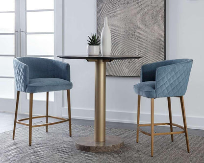 Sunpan - MIXT Cornella Counter Stool - Danny Iceberg - 109864 veiw 5