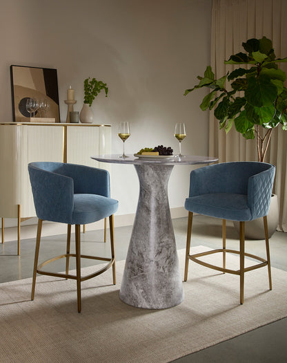 Sunpan - MIXT Cornella Counter Stool - Danny Iceberg - 109864 view 9