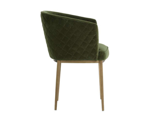 Sunpan - MIXT Cornella Dining Armchair - Forest Green - 103524 veiw 2