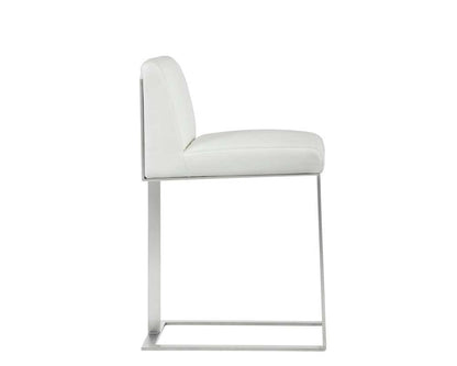 Sunpan - Ikon Dean Counter Stool - Stainless Steel - Cantina White - 103717 veiw 3