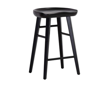 Sunpan - Dominic Counter Stool - Black - 110460 veiw 1