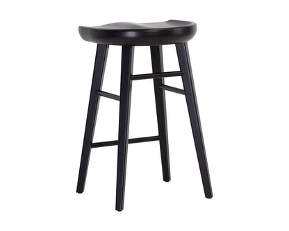 Sunpan - Dominic Counter Stool - Black - 110460 veiw 4