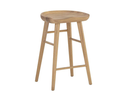 Sunpan - Dominic Counter Stool - Light Oak - 110044 veiw 1
