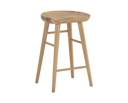 Sunpan - Dominic Counter Stool - Light Oak - 110044 veiw 1