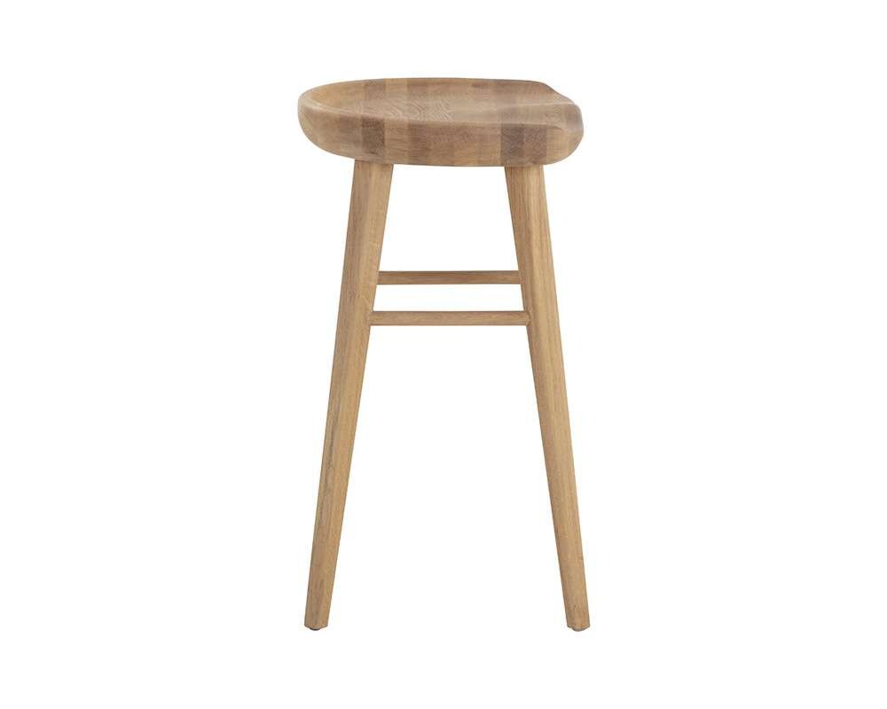 Sunpan - Dominic Counter Stool - Light Oak - 110044 veiw 3