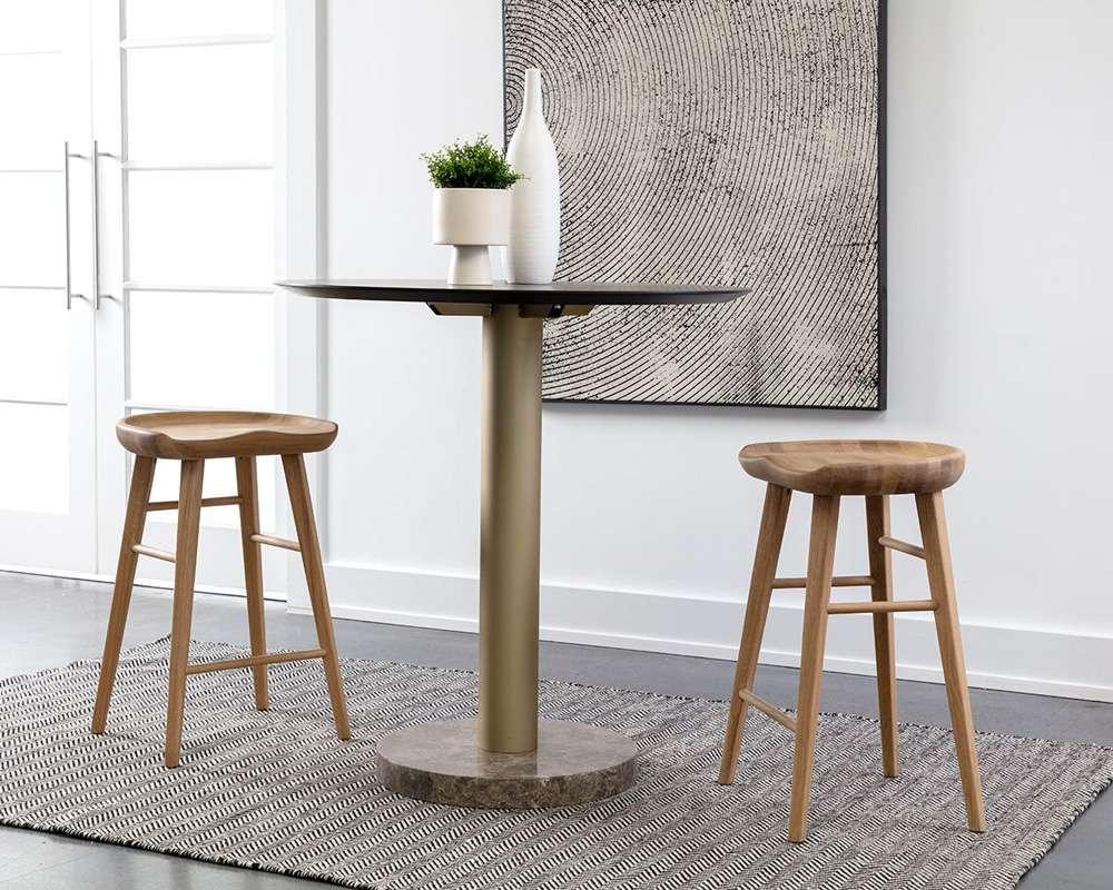 Sunpan - Dominic Counter Stool - Light Oak - 110044 veiw 5