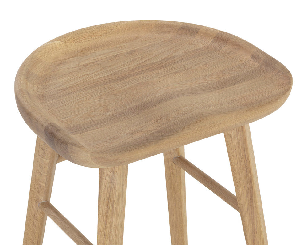 Sunpan - Dominic Counter Stool - Light Oak - 110044 view 8