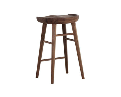 Sunpan - Dominic Counter Stool - Walnut - 107096 veiw 3