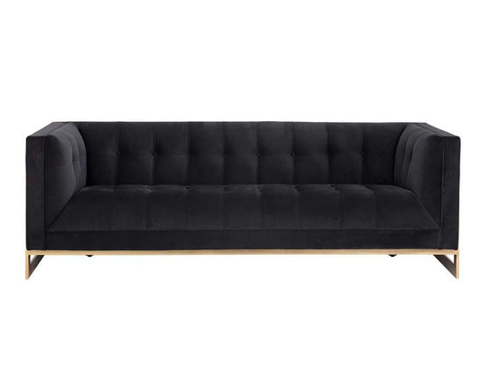 Sunpan - Irongate Ekon Sofa - Abbington Black - 104984 veiw 2