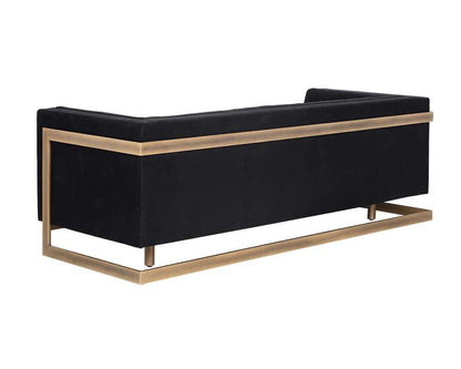 Sunpan - Irongate Ekon Sofa - Abbington Black - 104984 veiw 3