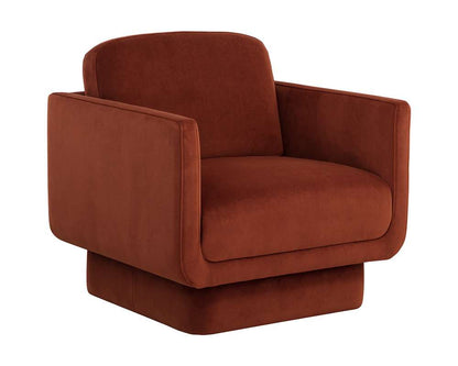Sunpan - Everton Lounge Chair - Meg Rust - 109726 veiw 1