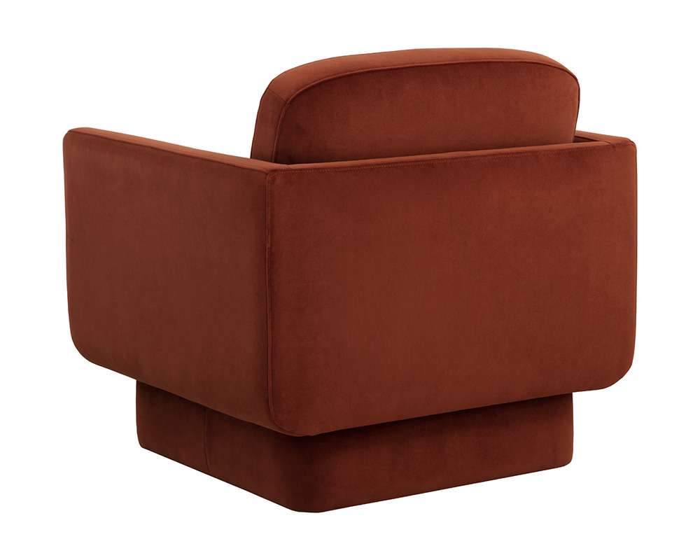 Sunpan - Everton Lounge Chair - Meg Rust - 109726 veiw 4