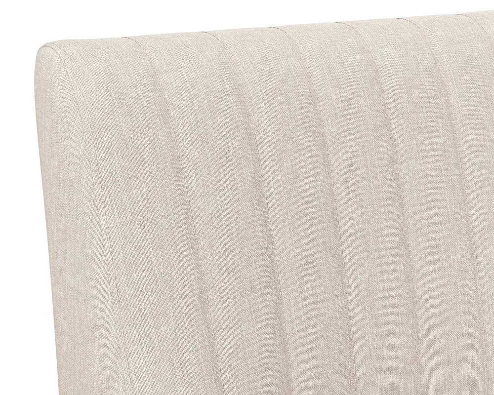 Sunpan - Irongate Halden Office Chair - Beige Linen - 108730 view 6