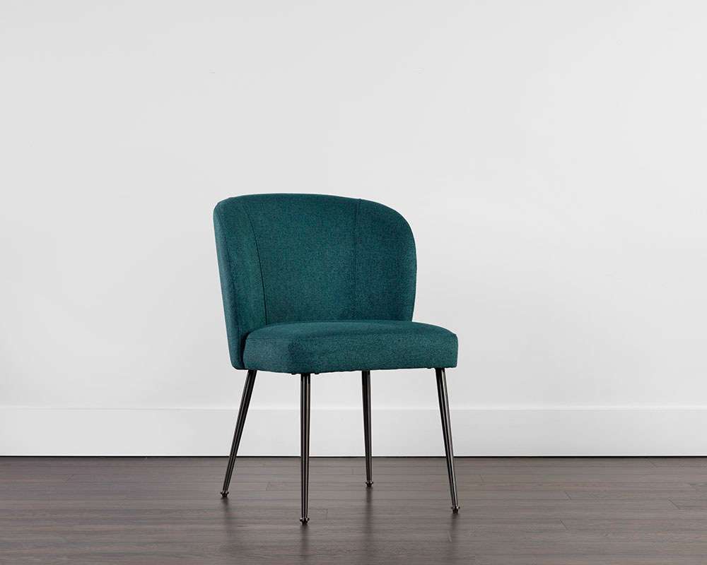 Sunpan - Ivana Dining Chair - Soho Teal - 108878 veiw 5