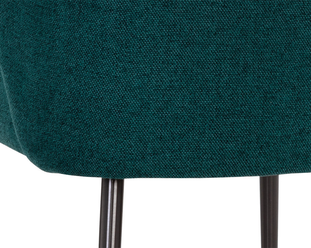 Sunpan - Ivana Dining Chair - Soho Teal - 108878_CLOSEOUT view 8