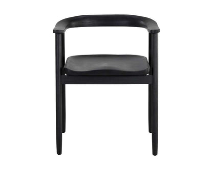 Sunpan - Jeremy Dining Armchair - Black - 110457 veiw 2