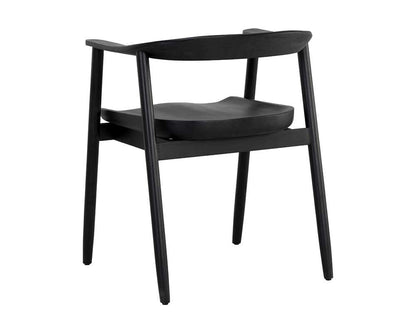 Sunpan - Jeremy Dining Armchair - Black - 110457 veiw 3