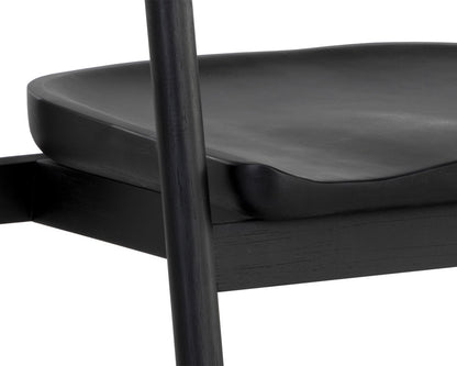 Sunpan - Jeremy Dining Armchair - Black - 110457 view 5