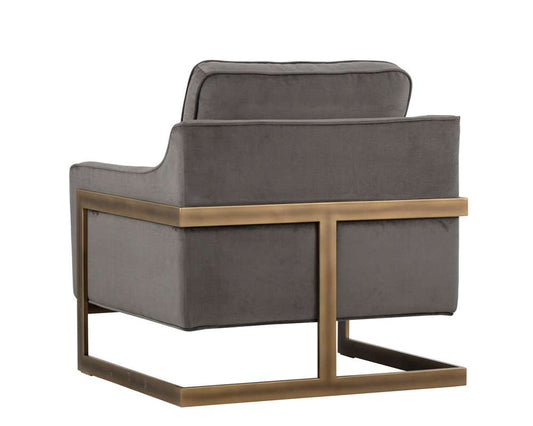 Sunpan - Irongate Kalmin Lounge Chair - Piccolo Pebble - 102769 veiw 2