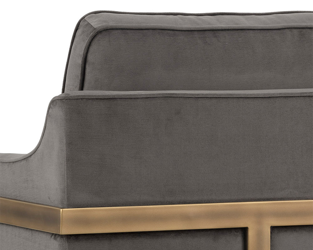 Sunpan - Irongate Kalmin Lounge Chair - Piccolo Pebble - 102769 view 7