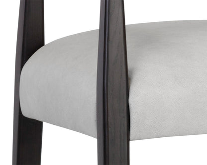 Sunpan - Westport Keagan Counter Stool - Saloon Light Grey Leather - 110559_CLOSEOUT view 7