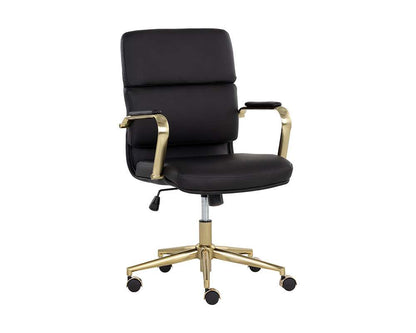 Sunpan - Urban Unity Kleo Office Chair - Onyx - 107979 veiw 1