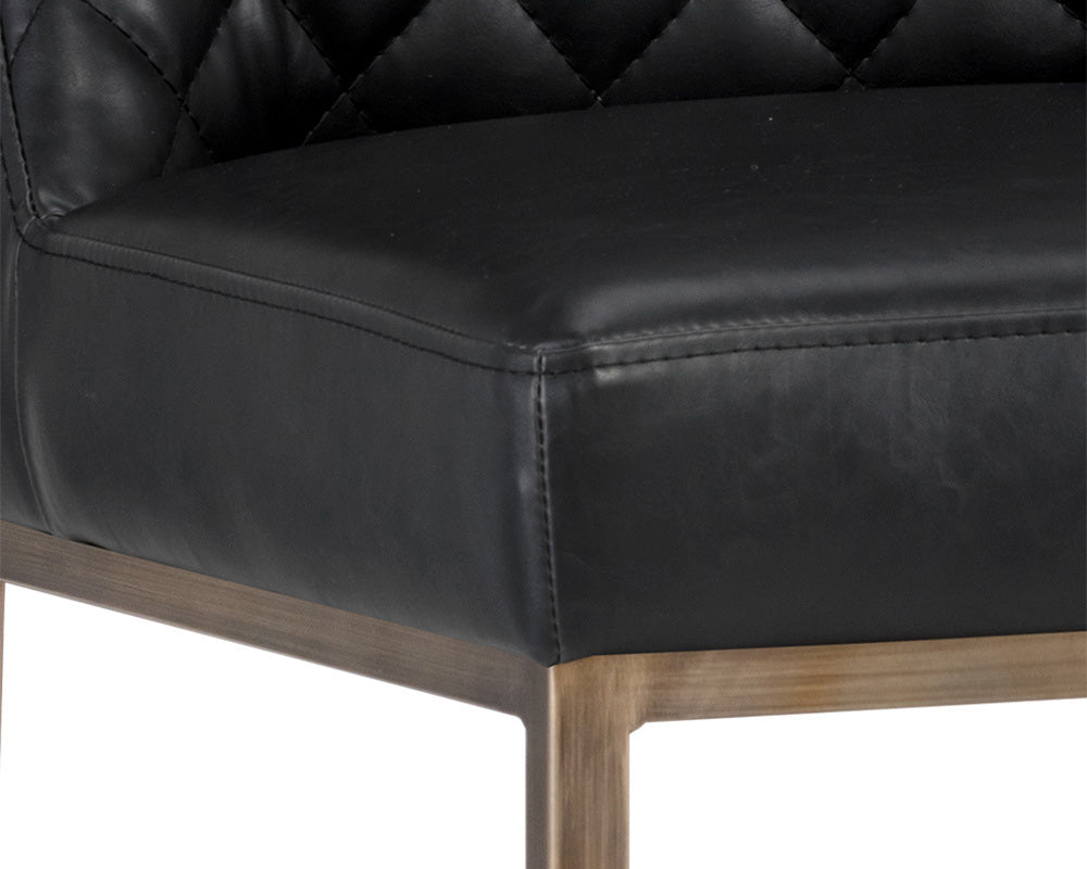 Sunpan - 5West Leighland Barstool - Coal Black - 104902 view 6