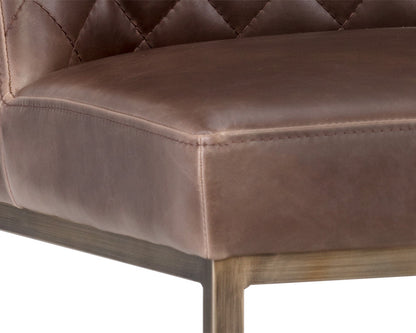 Sunpan - 5West Leighland Barstool - Havana Dark Brown - 104903 view 5