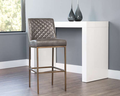 Sunpan - 5West Leighland Barstool - Overcast Grey - 104904_CLOSEOUT veiw 4
