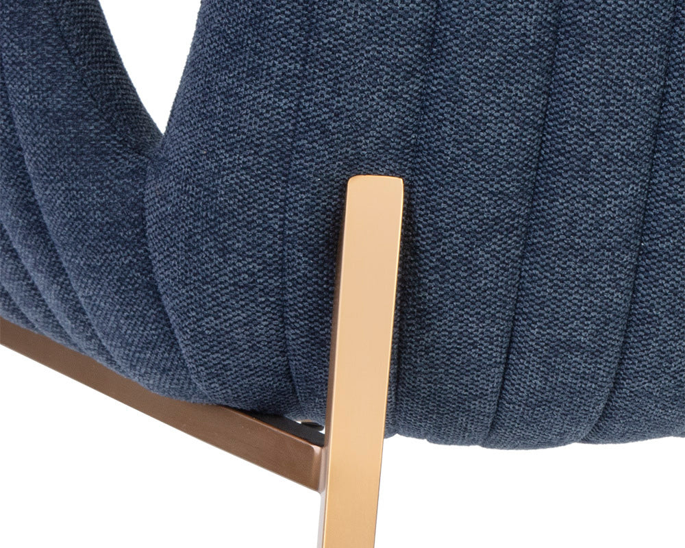 Sunpan - Lucano Dining Armchair - Belfast Navy - 106475_SUN view 6