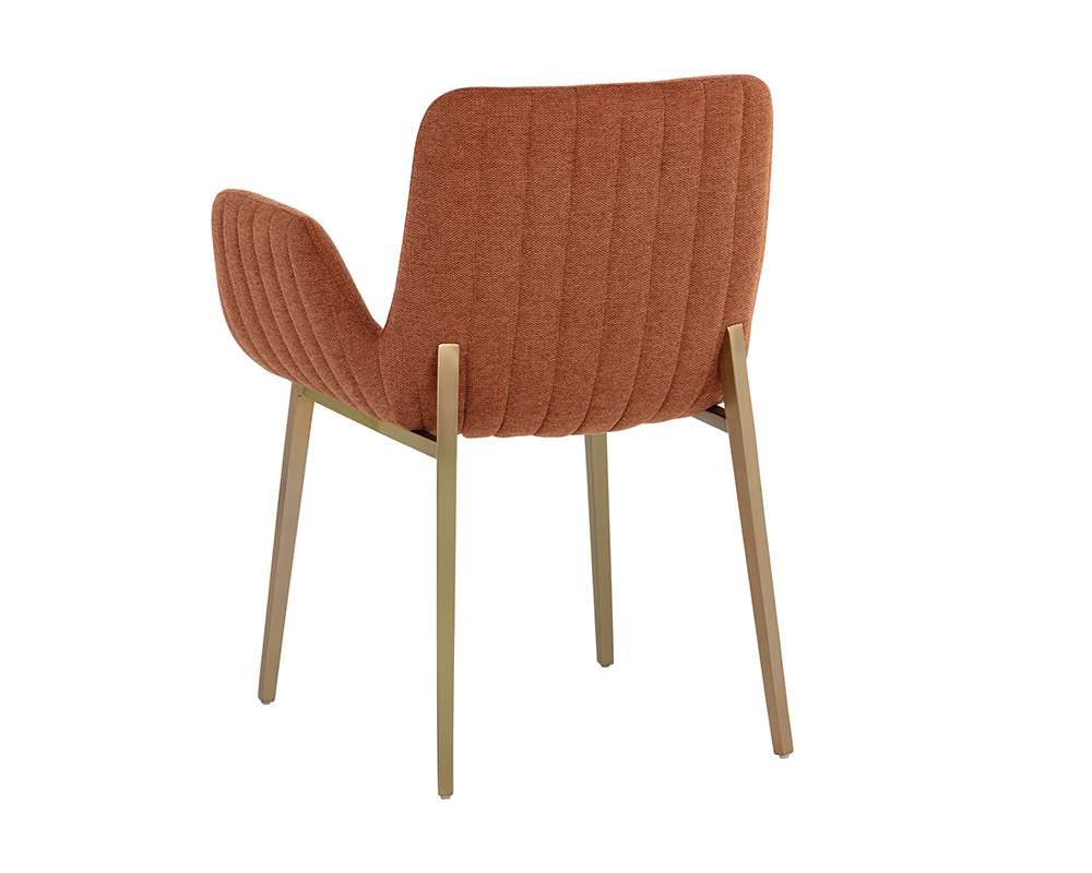 Sunpan - Ikon Lucano Dining Armchair - Belfast Rust - 108731 veiw 4