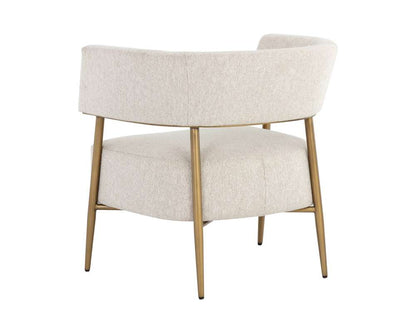 Sunpan - MIXT Maestro Lounge Chair - Dove Cream - 108146 veiw 3