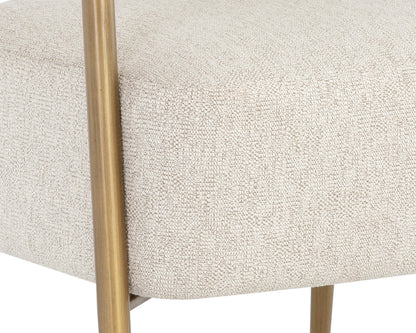 Sunpan - MIXT Maestro Lounge Chair - Dove Cream - 108146 view 6