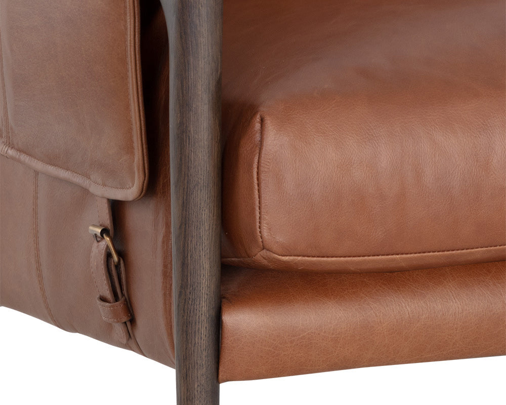 Sunpan - Mauti Armchair - Brown - Shalimar Tobacco Leather - 110571_SUN view 7