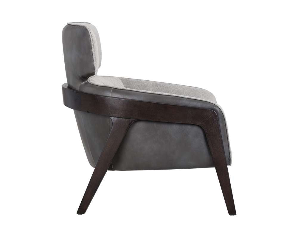 Sunpan - 5West Maximus Lounge Chair - Polo Club Stone / Overcast Grey - 105410 veiw 3