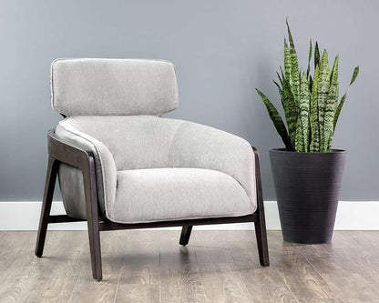Sunpan - 5West Maximus Lounge Chair - Polo Club Stone / Overcast Grey - 105410 veiw 5