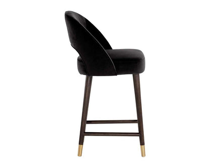 Sunpan - 5West Monae Counter Stool - Abbington Black - 105494 veiw 2