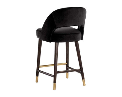 Sunpan - 5West Monae Counter Stool - Abbington Black - 105494 veiw 3