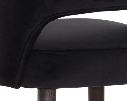 Sunpan - 5West Monae Counter Stool - Abbington Black - 105494 view 4